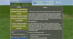 Desktop Screenshot of doublenickelcampgroundandresort.com